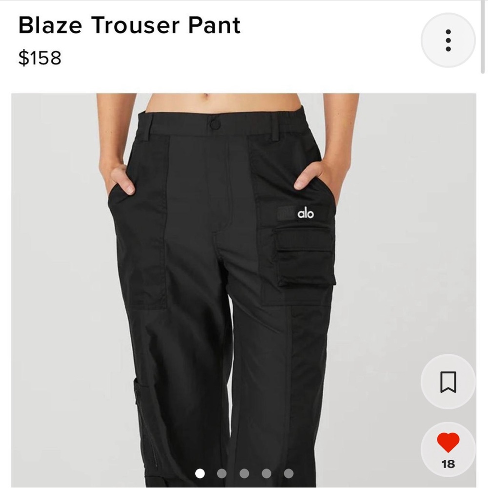 Alo Yoga Blaze Trouser Pant